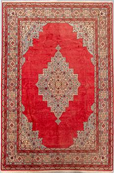 A semintique Tabris carpet ca 350x243 cm.