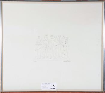 ESAIAS THOREN, färglitografier, 6 st, sign o numr 21/100.