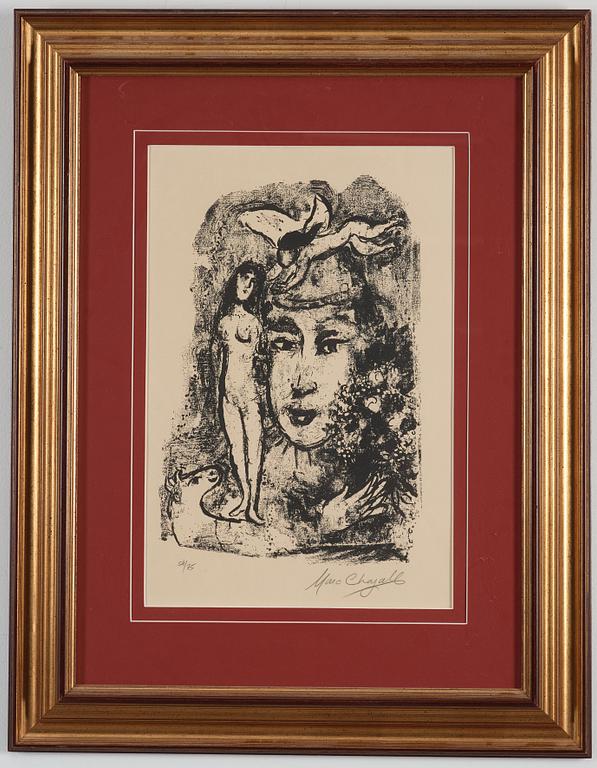 Marc Chagall, "Le Clown Blanc".