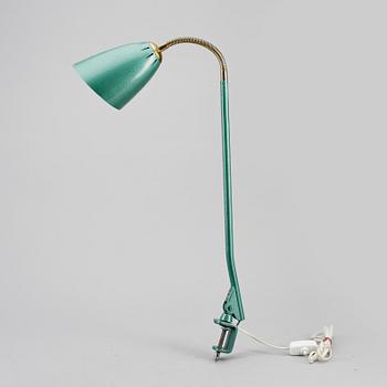 SKRIVBORDSLAMPA, 1900-talets mitt.