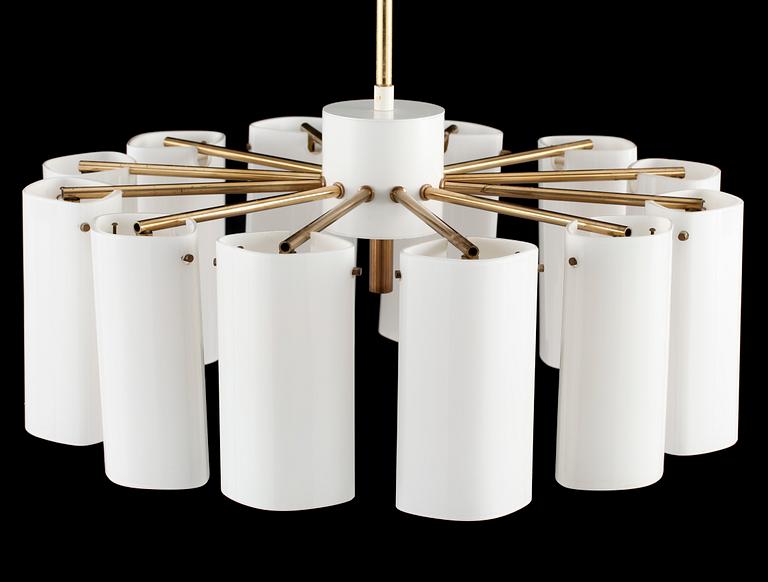 TAKLAMPA, "Ark" design Gert Nyström, Fagerhults, 1900-talets andra hälft. H 76.