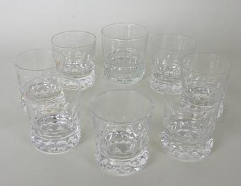 GLASSERVIS, 44 delar, Kosta.