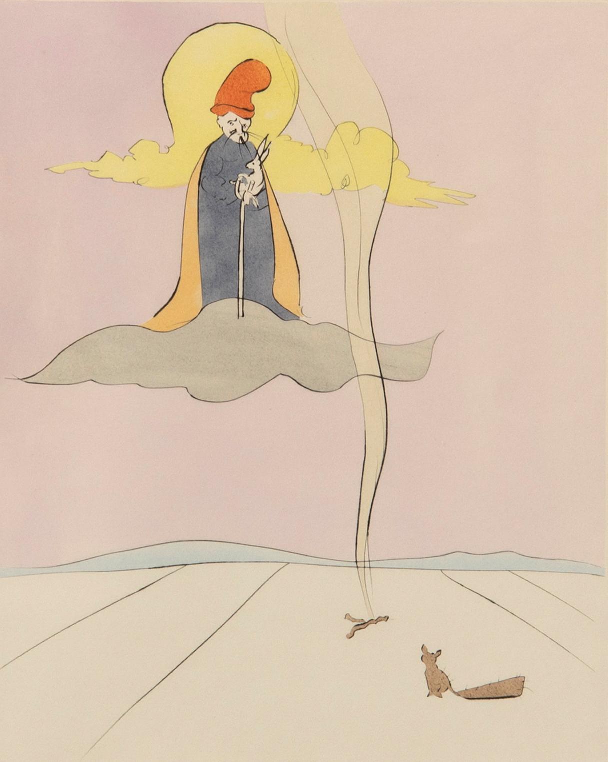 Salvador Dalí, From "Japanese Fairy Tales" 1974.