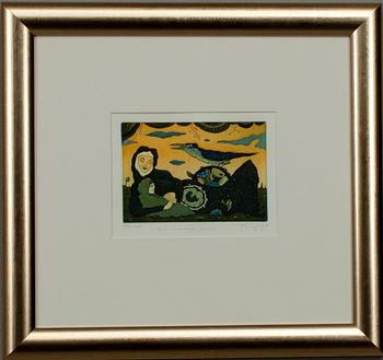 JUHA TAMMENPÄÄ, etsning och akvatint, signerad, daterad -99 samt numrerad 27/60 Tpl'a.