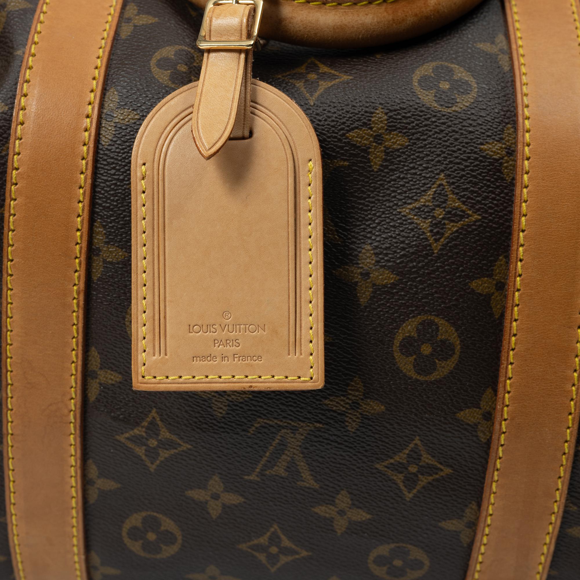 Louis Vuitton, weekend bag, "Keepall 60 Bandoulière".