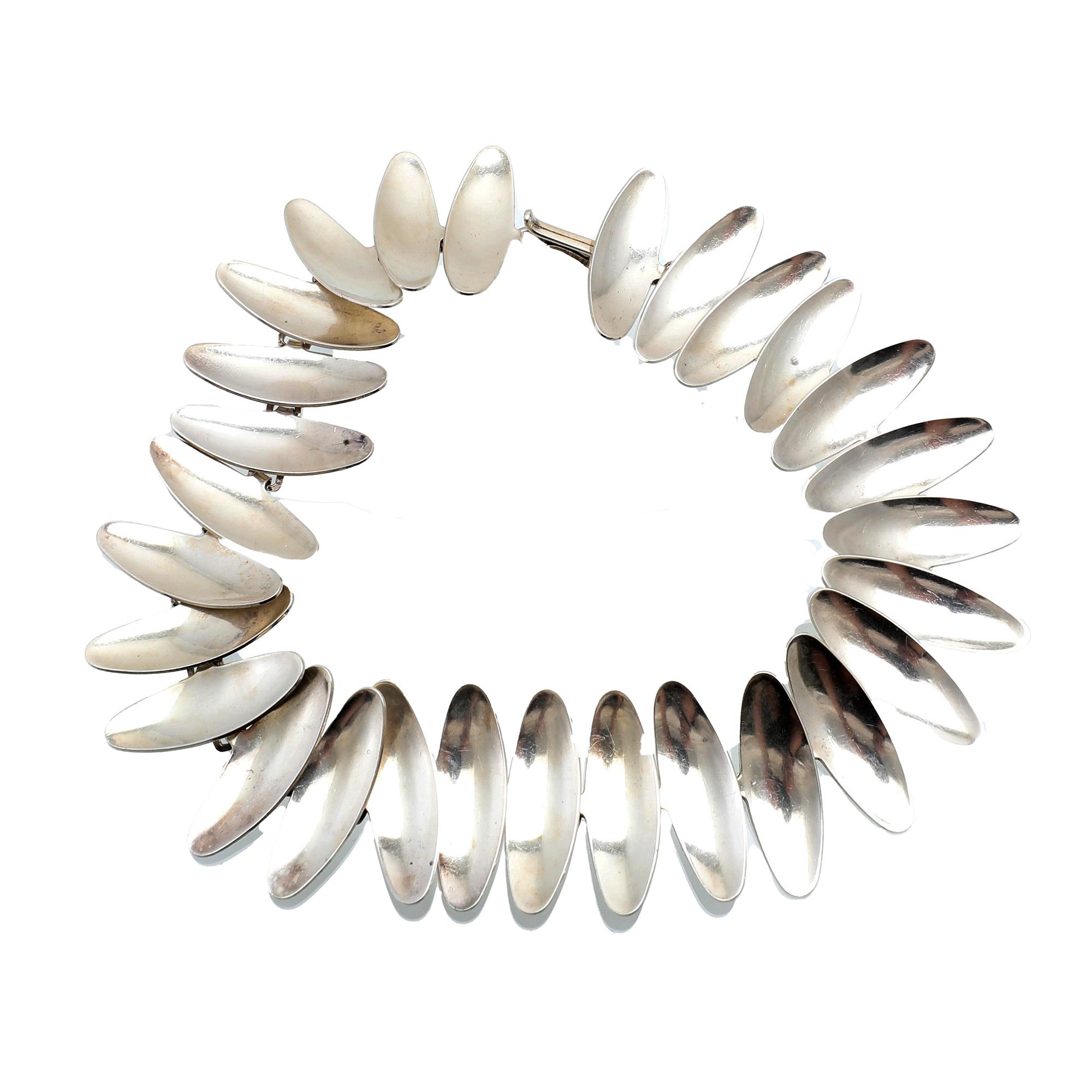 Halsband silver, Flavia Stockholm 1955.