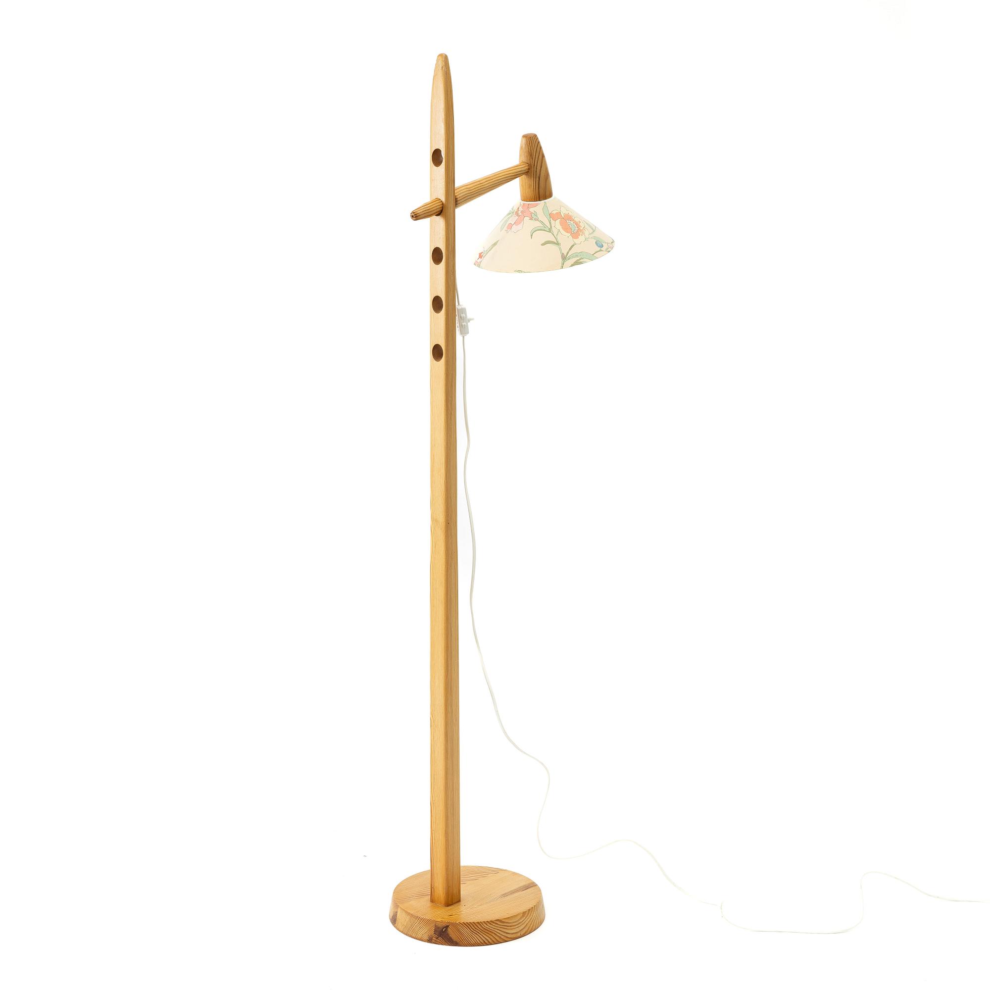Floor lamp, late 20th century.