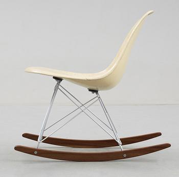 GUNGSTOL, "Rocker Chair", Charles & Ray Eames, märkt Herman Miller. 1960-tal.