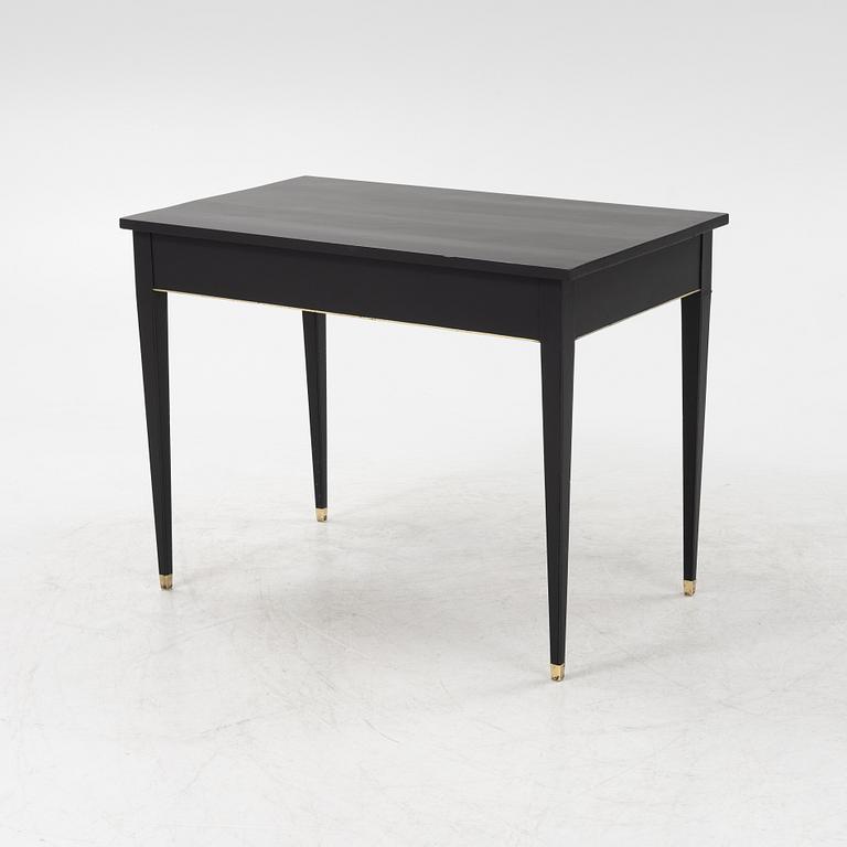 A Gustavian style desk, around 1900.