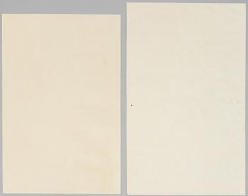 Wes Wilson, concert posters, a pair, West Coast Lithograph, 1967.
