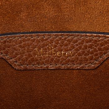 Mulberry, A cognac leather bag, "Small zipped Bayswater".