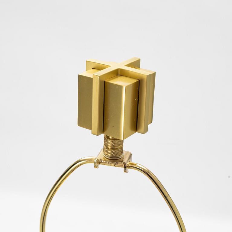 A 'Puzzle' brass table lamp, Jonathan Adler, England.