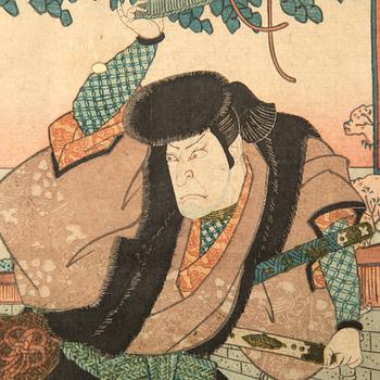 Hasegawa Sadanobu, Kabuki, Nakamura.
