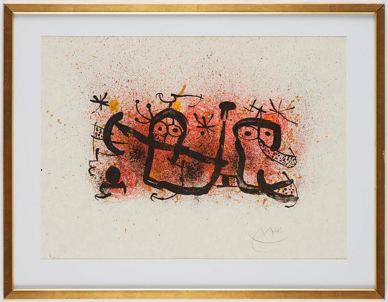 Joan Miró, "Ma de proverbis".