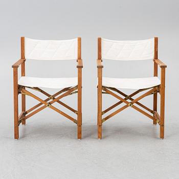 Four chairs, director's model, Kirkodan, Denmark.