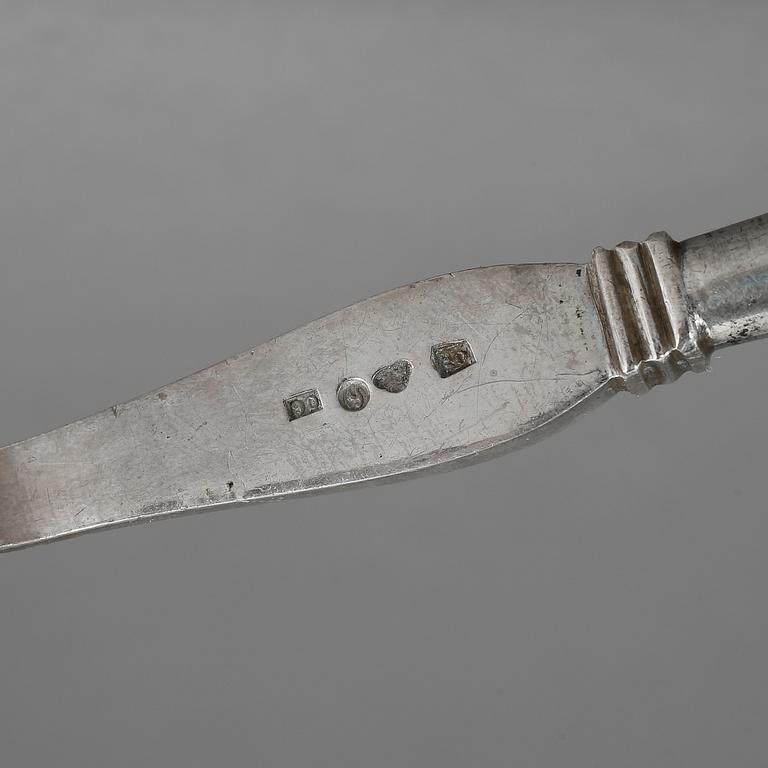 SOPPSLEV, silver, Oskar Strömberg, Haparanda 1881.