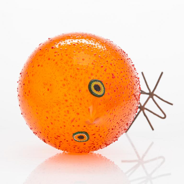Alessandro Pianon, fågel, "Pulcino", Vistosi, Italien, 1960-tal.