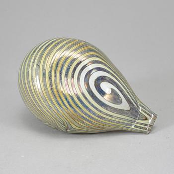 OIVA TOIKKA, lasilintu, Green Long Tailed Duck,  signeerattu O. Toikka Nuutajärvi Notsjö.