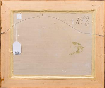 KARL INGELIUS, olja på pannå, signerad.