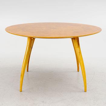 A root veneered coffee table, Swedish Modern, first part of the 20th century.