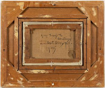 Cecil Mendelssohn Round, "A Peak Through The Boathouse East Bilney Hall".