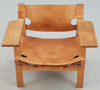 A Borge Mogensen 'Spanish Chair' by Fredericia Stolefabrik.