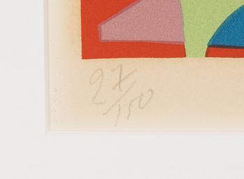 André Lanskoy, lithograph in colours, signed 277150.