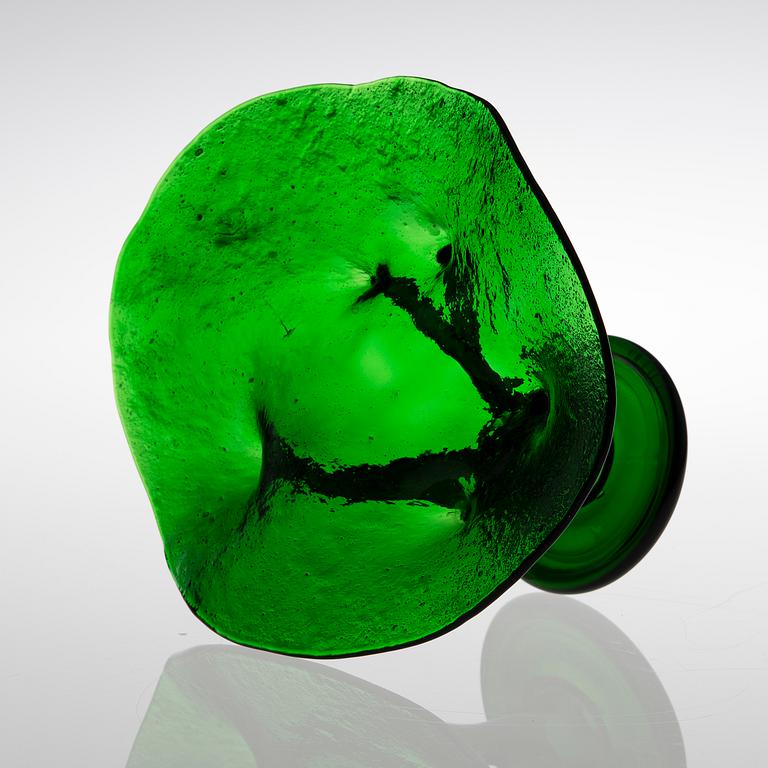 OIVA TOIKKA, GLASSKULPTUR. Pinja. Sign. Oiva Toikka Nuutajärvi Notsjö.