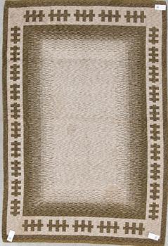 MATTA, dubbelvävd, 1950/60-tal. Ca 236 X 159 cm.
