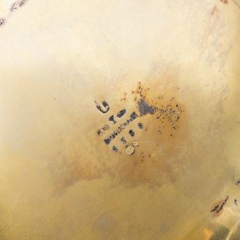 A 20th century rococo style silver tureen.