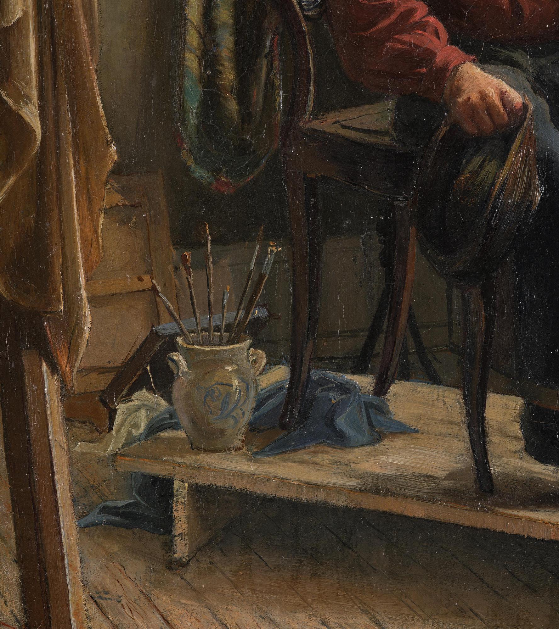 Hilma af Klint, Studio interior.