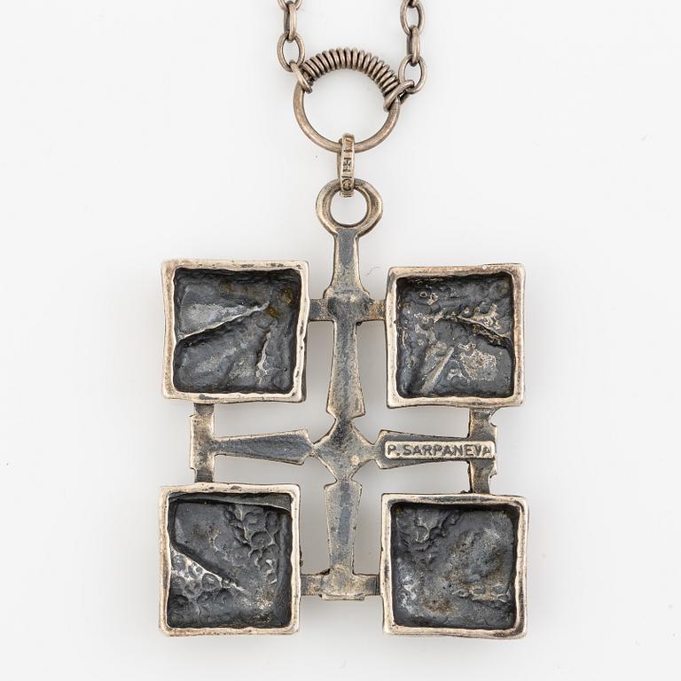 Pentti Sarpaneva, necklace, silver.