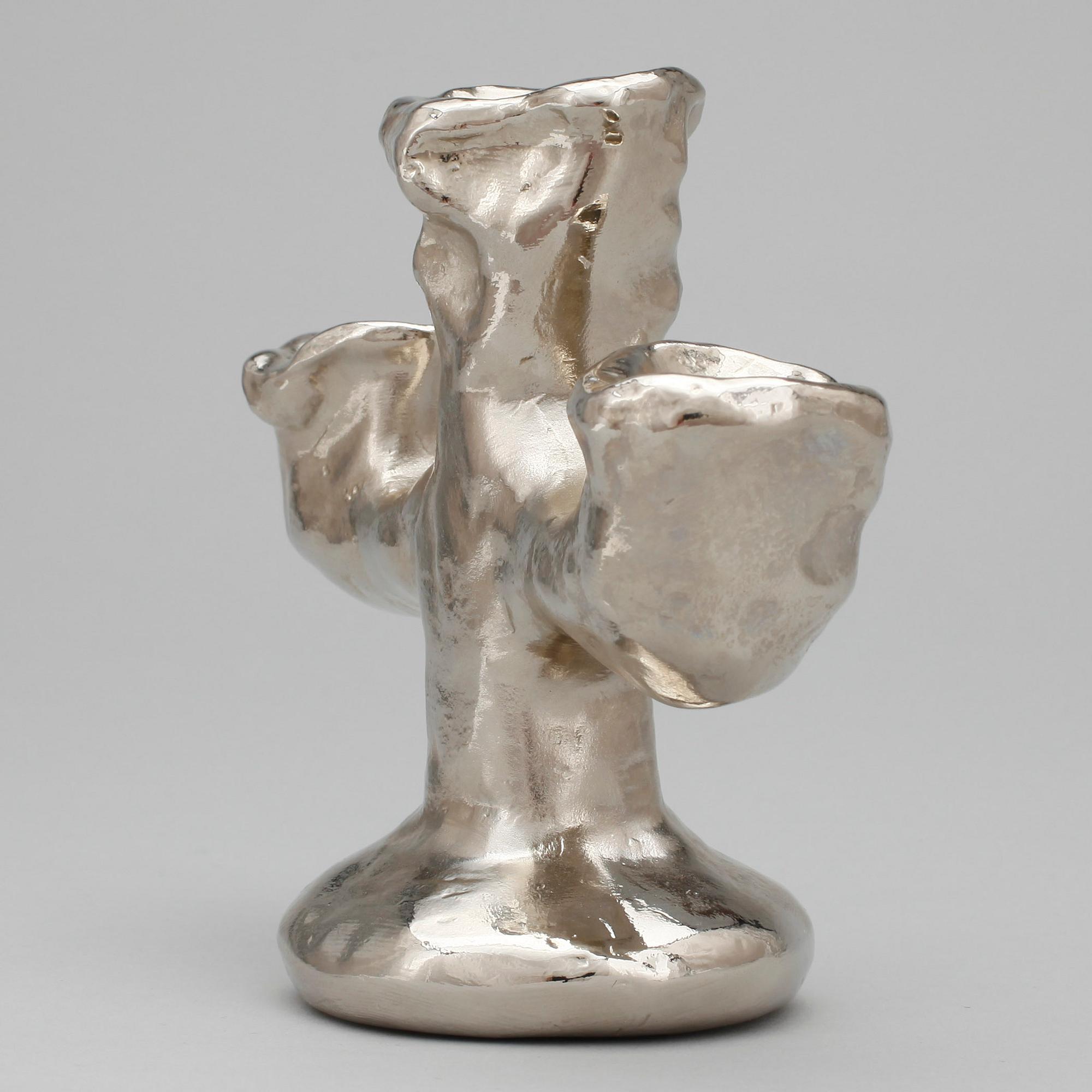 DAN WOLGERS, skulptur/ljusstake, brons, 2007, upplaga 10/100.