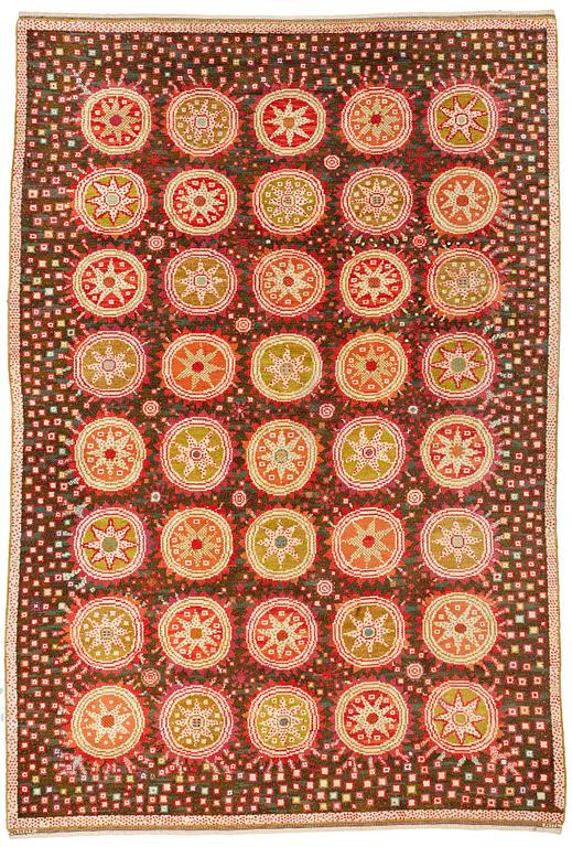 Ann-Mari Lindbom, gift Forsberg, MATTO, Ann-Mari Lindbom, AB MMF, ca 401,5 x 274,5 cm.