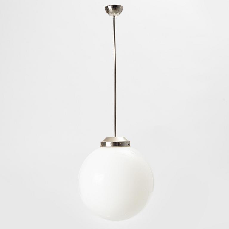 Ceiling lamp, functionalist, 1930s.