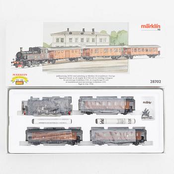 Märklin, a trainset, model no 28702, gauge H0, in box.