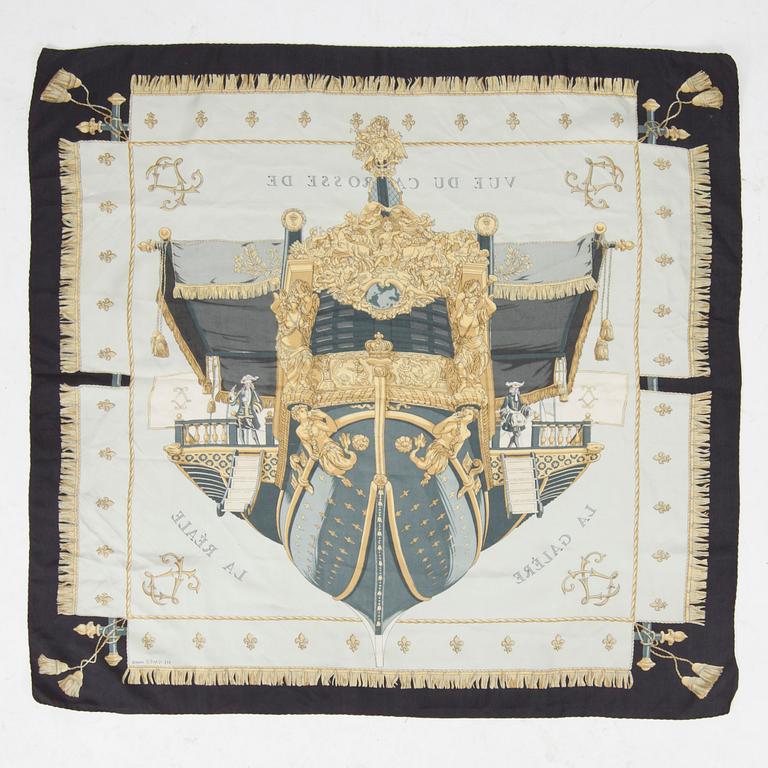 SCARF, "Vue du Carosse de la Galère la Réale", Hermès.