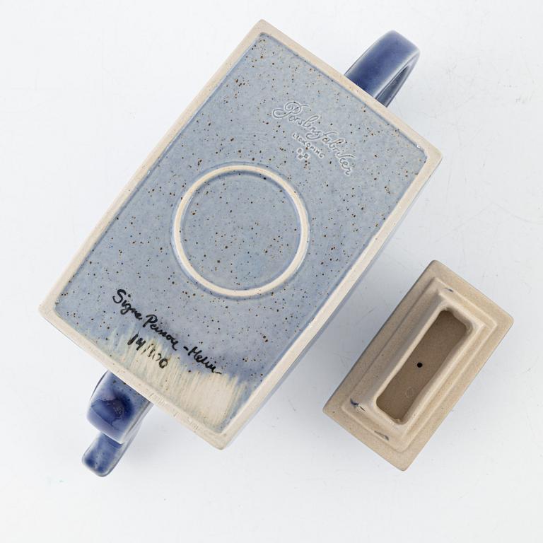 Signe Persson-Melin, tekanna, Rörstrand, Lidköping.