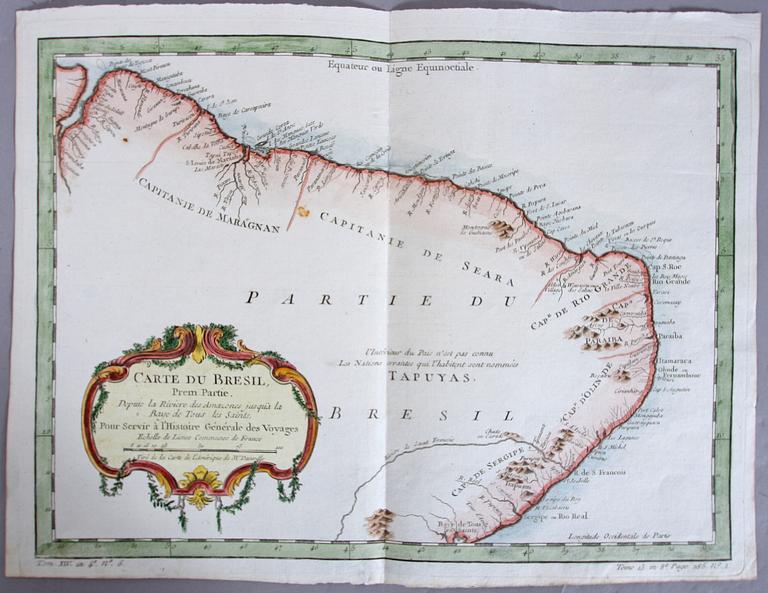 KARTA, D'Anville, 1760.