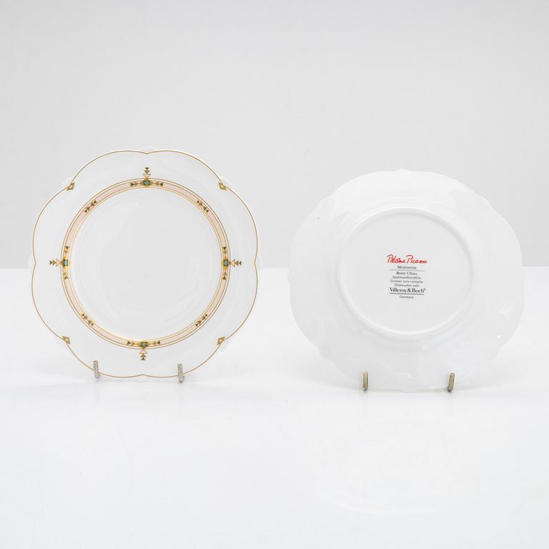 Paloma Picasso, a 45-piece bone china dinnerware set 'Montserrat', Villeroy & Boch.