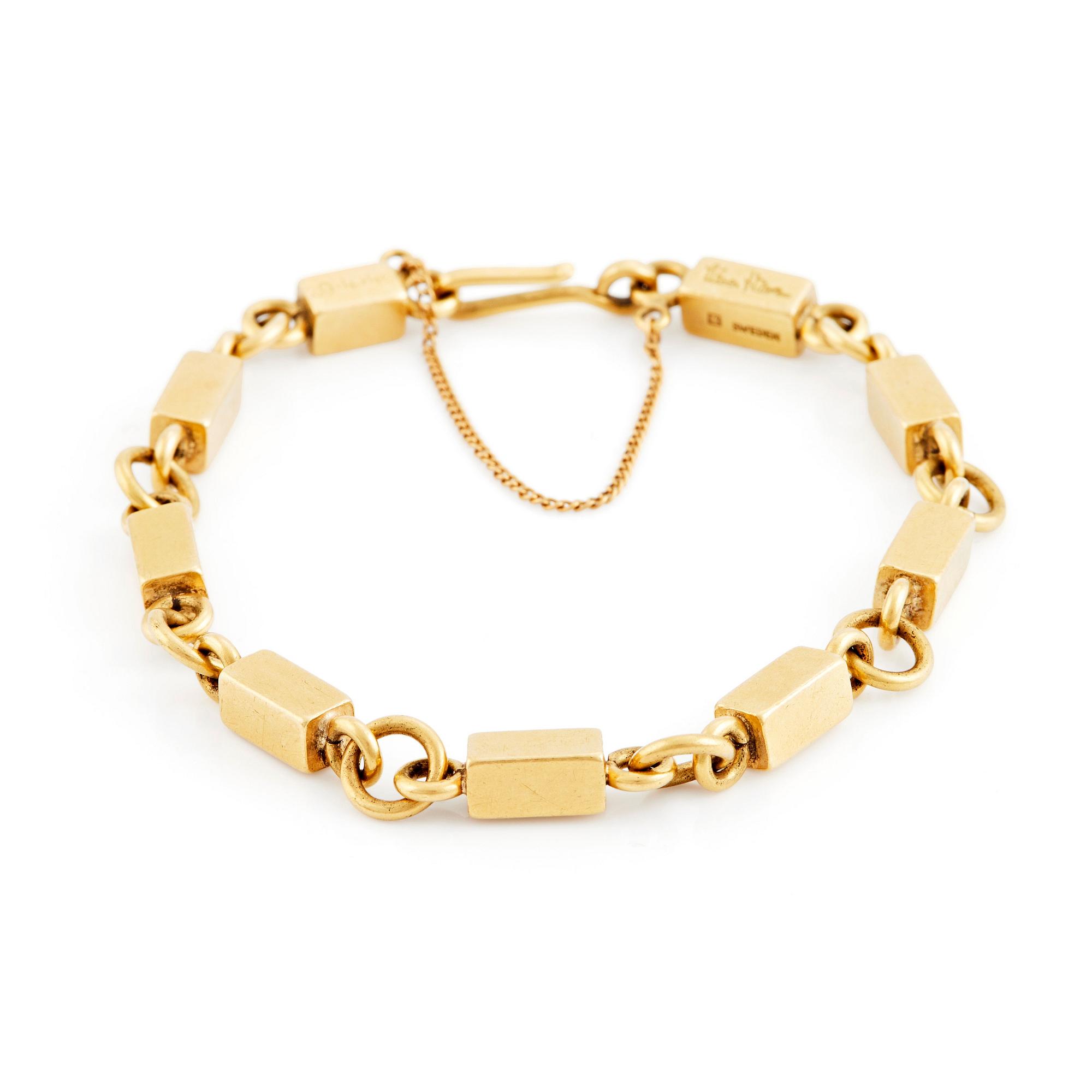 Wiwen Nilsson, an 18K gold bracelet, Lund 1946.