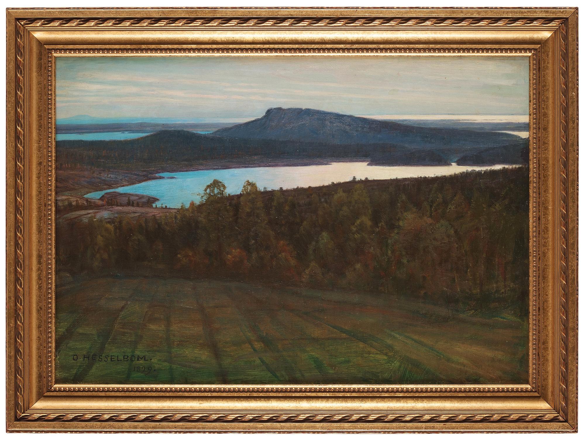 Otto Hesselbom, "Dalsland, Tisselskog".