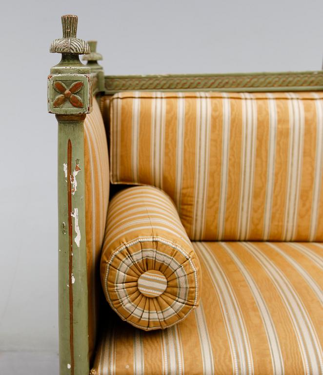 SOFFA, gustaviansk, 1700-talets slut.