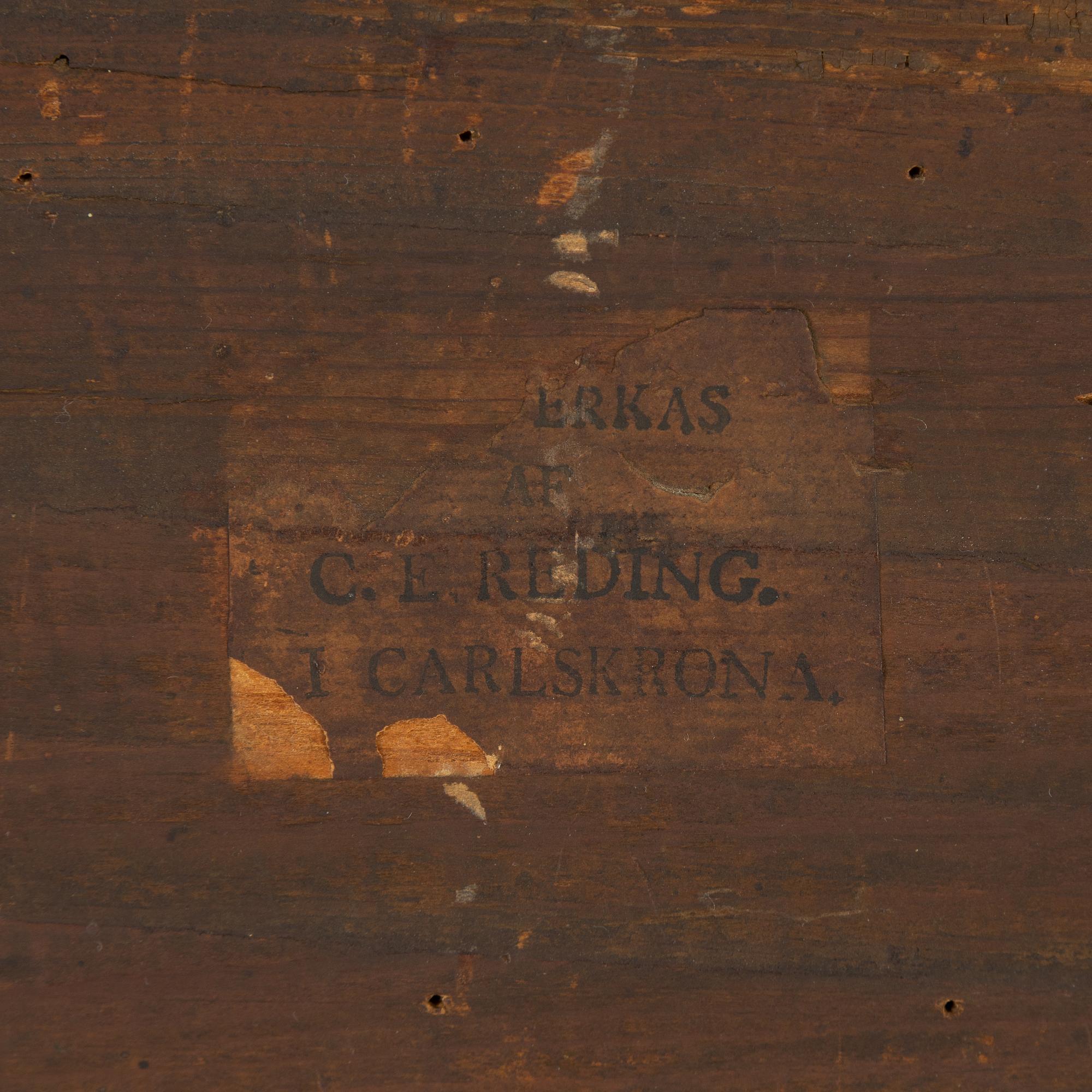 Spegel, empire, Claes Eric Reding, Karlskrona, 1809-1818.