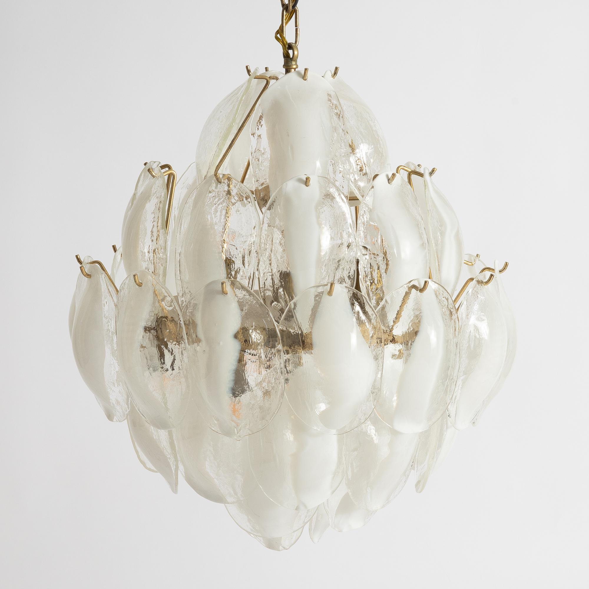 Taklampa, Murano, Italien, 1900-talets andra hälft.