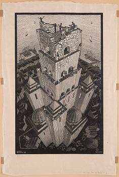 Maurits Cornelis Escher, "The Tower of Babel" ("Turm von Babel").