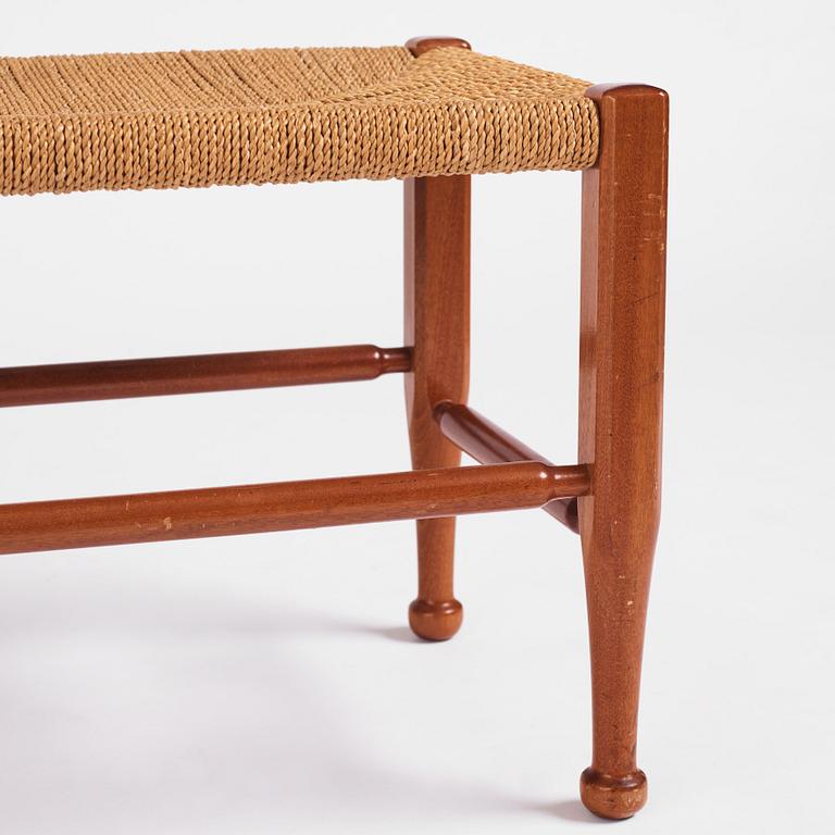 Josef Frank, bänk, modell "2009", Firma Svenskt Tenn 1900-talets mitt.