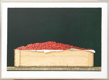 Philip von Schantz,  Röda vinbär i låda.