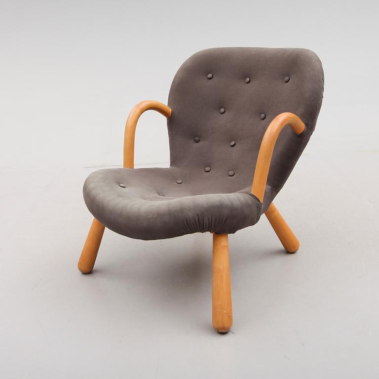 FÅTÖLJ, tillskriven Philip Arctander, 1940-/50-tal.