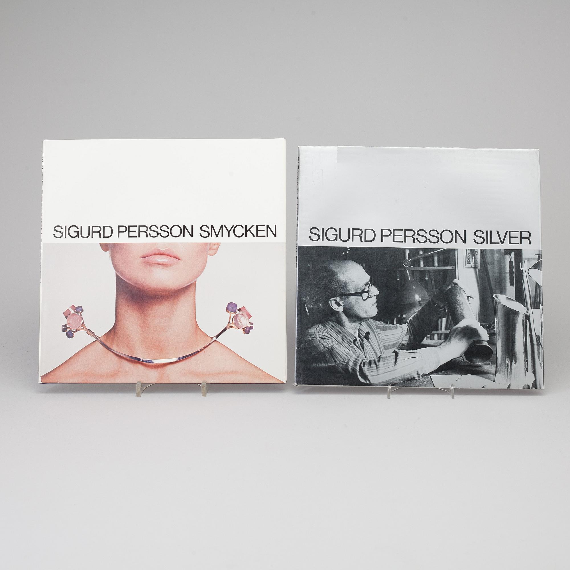 BÖCKER, 5 st, "Sigurd Persson", Stockholm 1979-86.